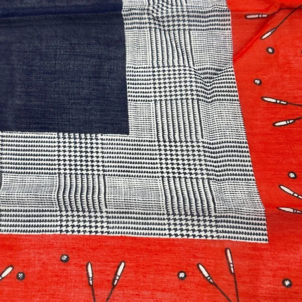 Andante rayon/cotton golf scarf‎